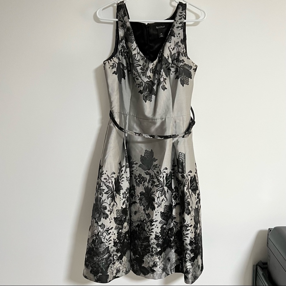 White House Black Market Fit and Flare dress size 12